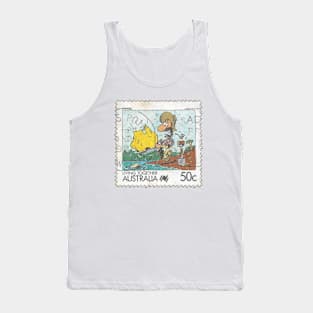 Living Together Australia Stamp Tank Top